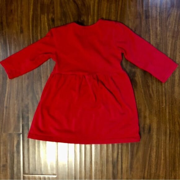 Stripey Candy Cane Santa Infinity Scarf with Red Long Sleeved Size Medium - Picture 4 of 13